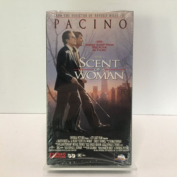 Scent Of A Woman VHS 1993 MCA Universal Sealed Al Pacino Chris O'Donnell - Picture 2 of 7